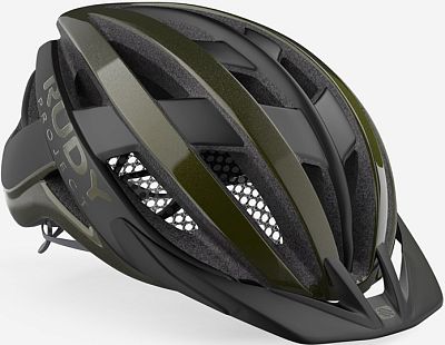 Превью  Шлем велосипедный RUDY PROJECT Venger Cross Metal Green Shiny/Black Matte